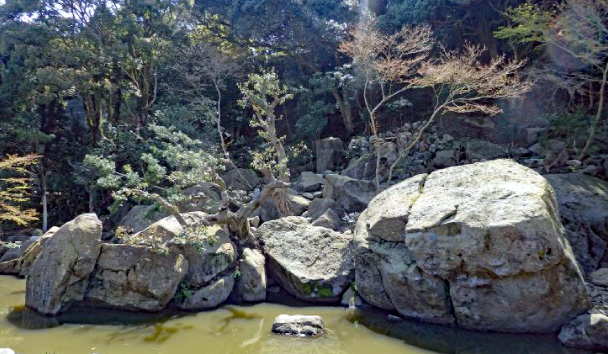 The former Ekishukan Garden (Sumoto)