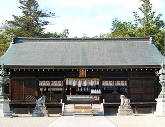 日本最古老的神社　伊弉諾神宮